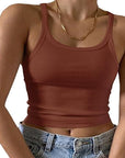 Summer Women's Crop Tank Top - Stylish and Trendy