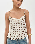 2026 Spring Summer Women's Polka Dot Cami Top