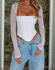 Fashionable Spring Casual One-Shoulder Top for Women