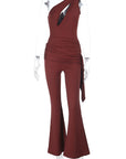 Trendy Sports Casual One-Piece Jumpsuit