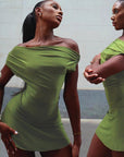 2025 Summer New Sexy Off-Shoulder Dress