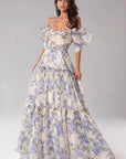 Elegant Off-Shoulder Long Dress for Women
