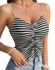 Sexy Strapless Hollow Out Backless Top