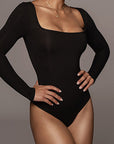 European and American Sexy Fleece Bodysuit
