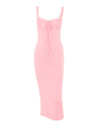 Elegant Summer Lace Spliced Dress