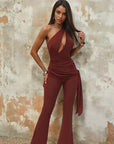Trendy Sports Casual One-Piece Jumpsuit