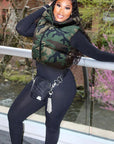 9445TD Street Style Camouflage Vest