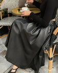 Fashionable A-Line Pleated Skirt for Women