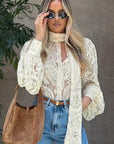 French Style Lace Top for Women