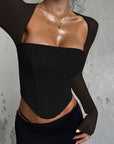 Fashionable Spring Casual One-Shoulder Top for Women