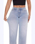 New Slim Fit Wide Leg Stretch Jeans for Women