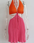 Summer Sexy V-Neck Backless Dress for Women