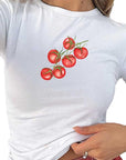 Trendy Summer T-Shirt with High Waist Pants