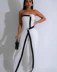 Stylish Solid Color Bodycon Dress for Parties