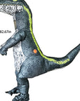 Inflatable Raptor Costume for Halloween Cosplay