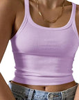 Summer Women's Crop Tank Top - Stylish and Trendy