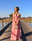 Summer Elegant A-Line Chiffon Dress