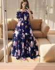 2025 Spring Summer Elegant Floral Dress