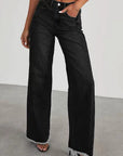Vintage High Waist Straight Leg Jeans for Women