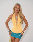 Summer Street Style Deep V Slim Fit Tank Top