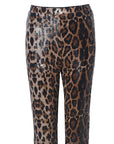 Trendy Sequin Leopard Print Elastic Waist Shorts