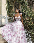 Elegant Off-Shoulder Long Dress for Women