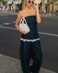 Spring Summer Fashion Casual Lace Two-Piece Set