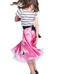 Pink Girl Poodle Costume for Kids