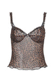 Sexy Leopard Print Cami Top for Summer
