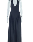 Chic Halter Neck Sleeveless Dress