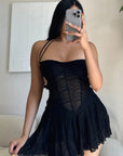 Sexy Halter Neck Princess Dress for Women