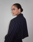 Elegant Striped Suit Set for Women