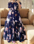 2025 Spring Summer Elegant Floral Dress