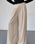 Spring High Waist Wide Leg Pants for Women
