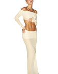 Summer Stylish Asymmetrical Short Sleeve Dress Set