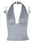 Fashionable Square Neck Sleeveless Top