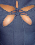 Summer Trendy Star Hollow Lace-Up Top