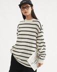 HeyHenry Vintage American Striped Long Sleeve T-Shirt