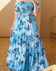 2025 Spring Summer Elegant Floral Dress
