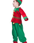 Cute Children's Christmas Elf Costume for Parties