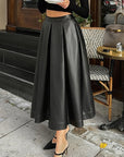 Fashionable A-Line Pleated Skirt for Women