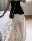 Lace Wide Leg Pants for Women