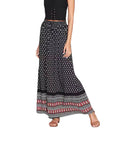 Summer Vintage A-Line High Waist Skirt