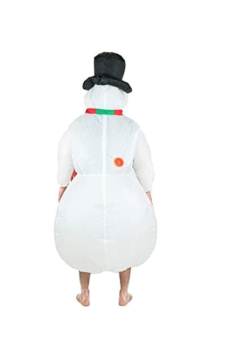 Inflatable Snowman Costume for Festive Parties