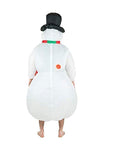 Inflatable Snowman Costume for Festive Parties