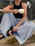 Blue with Black Stripes