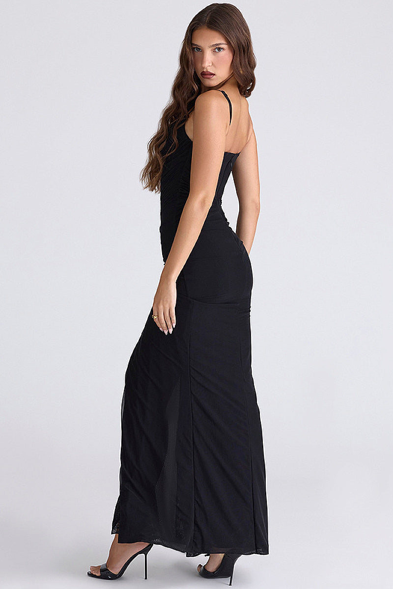 Elegant Summer Shoulder Cutout Dress