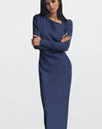 Chic Long Sleeve Dress for Office Wear