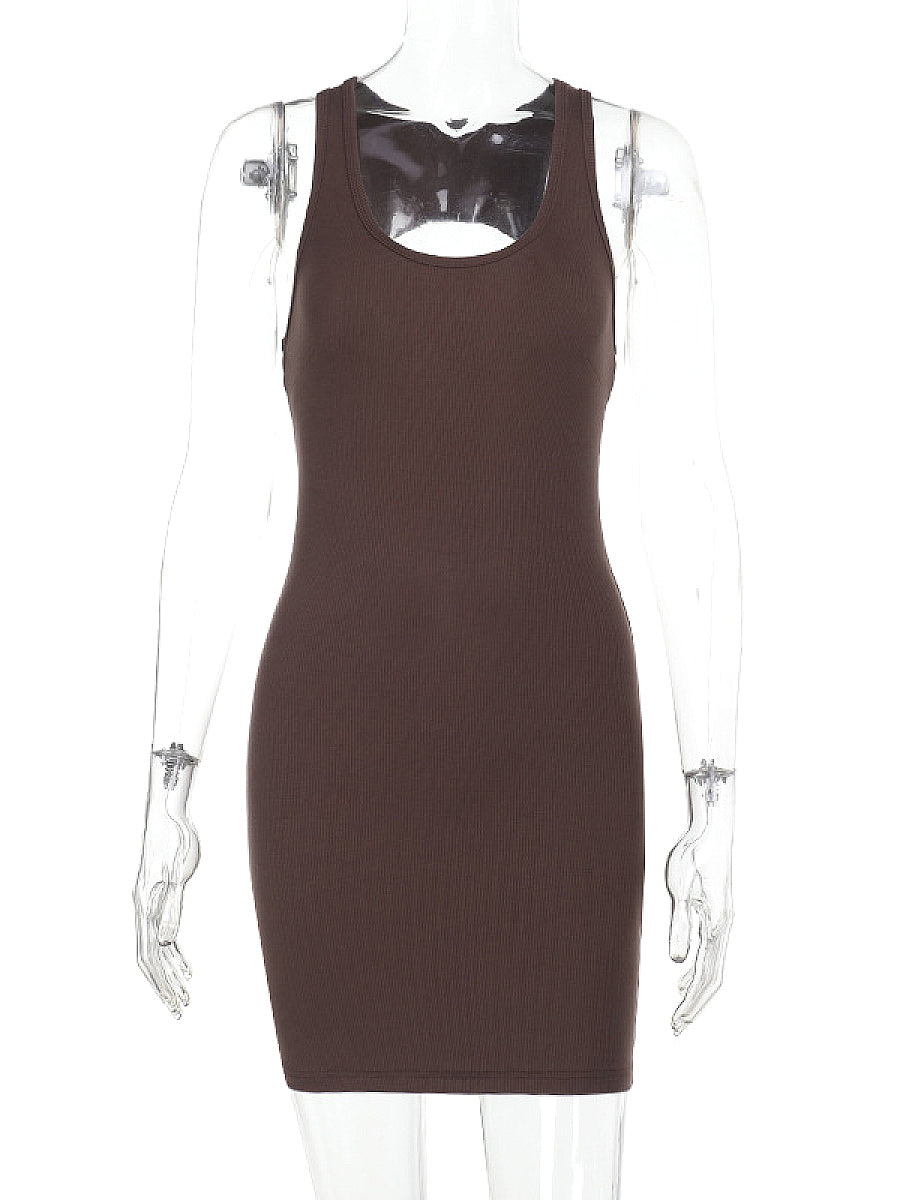 Backless Bodycon American Style Dress