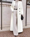 2026 Autumn Winter Women's Long Solid Color Coat